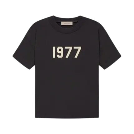 Essentials 1977 Black Casual T-Shirt