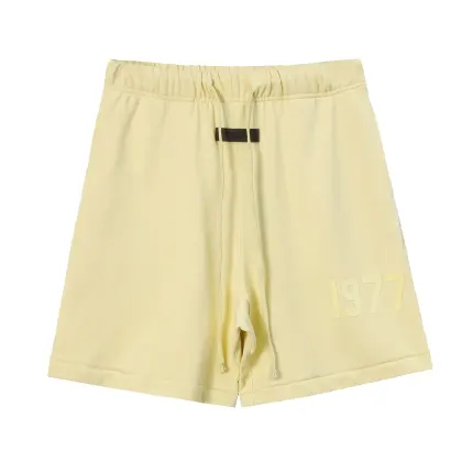 Essentials 1977 Cream Yellow Shorts