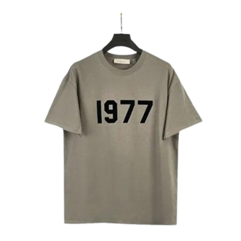 Essentials 1977 God Gray Casual T-Shirt