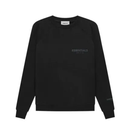 Essentials Fear Of God Black Sweatshirt