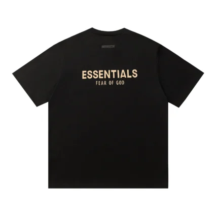 Essentials Fear of God Back Logo T Shirt - Black