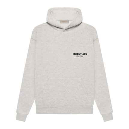 Essentials Fear of God FW22 Core Light Gray Hoodie