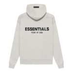 Essentials Fear of God FW22 Core Light Gray Hoodie