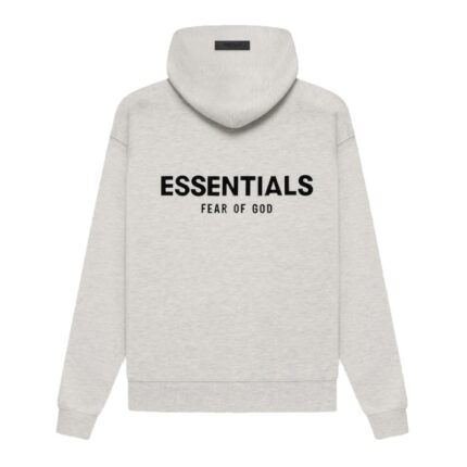 Essentials Fear of God FW22 Core Light Gray Hoodie