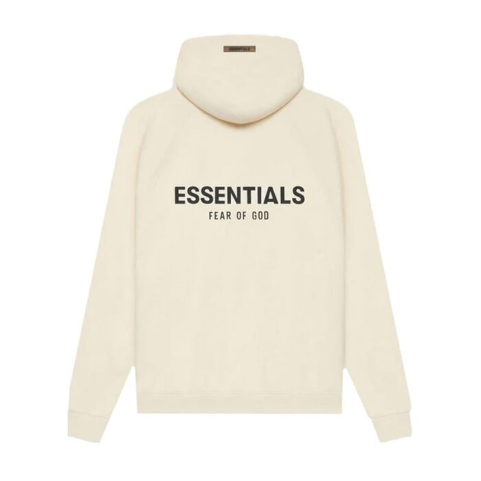 Essentials Fear of God Pull Over Butter Cream Hoodie