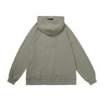 Essentials Fear of God Pull Over Green Hoodie