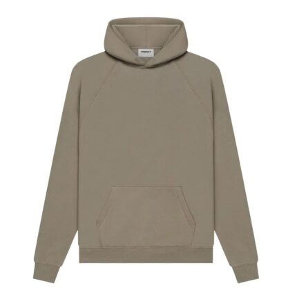 Essentials Fear of God Pull Over Taupe Hoodie