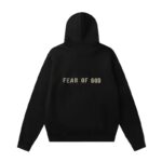 FG Essentials Black Hoodie – Minimalist Streetwear