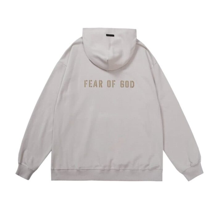 FG Essentials Cement Grey Hoodie – Minimalist Streetwear