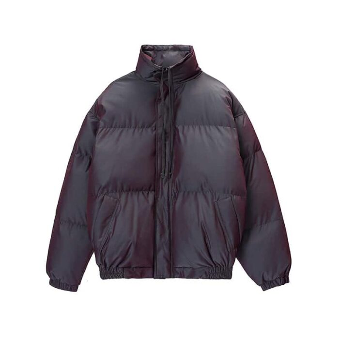 Fear of God ESSENTIALS Puffer Reflective Blue Puffer Jacket