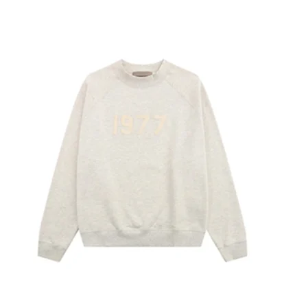 Fear of God Essentials 3M Logo Oatmeal Sweatshirt