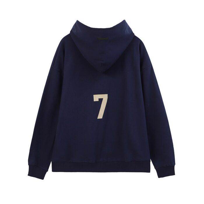 Fear of God Essentials 7th Collection Navy blue Hoodie