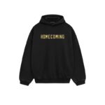 Fear of God Essentials Black Heavy Fleece Hoodie