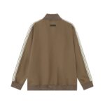Fear of God Essentials Brown Full Zip – Premium Hoodie