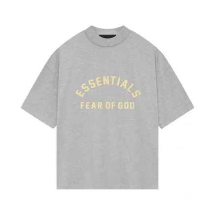 Fear of God Essentials Crewneck Tee - Light Gray