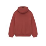Fear of God Essentials Fleece Hoodie – Red