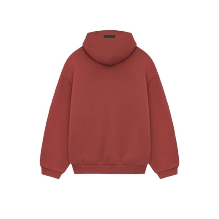 Fear of God Essentials Fleece Hoodie – Red