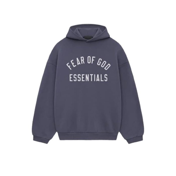 Fear of God Essentials Fleece Hoodie – Marine