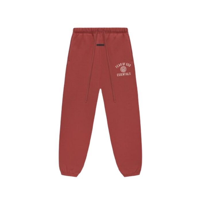 Fear of God Essentials Fleece Relaxed Sweatpant – Red