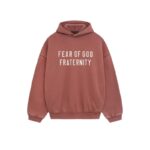 Fear of God Essentials Fraternity Hoodie – Red