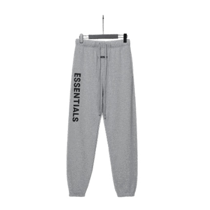 Fear of God Essentials Front Logo Sweatpants – Grey