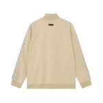 Fear of God Essentials Khaki Full Zip – Premium Hoodie