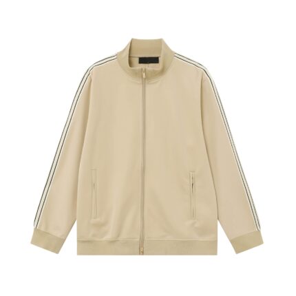 Fear of God Essentials Khaki Full Zip – Premium Hoodie