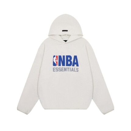 Fear of God Essentials NBA Hoodie - Light Grey