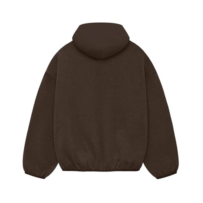 Fear of God Essentials Nylon Fleece Hoodie Heather Wood