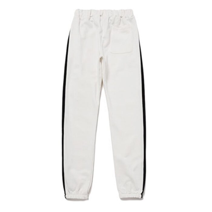 Fear of God Essentials Side Stripe Sweatpants – GrayCream