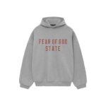 Fear of God Essentials State Fleece Gray Hoodie