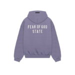 Fear of God Essentials State Fleece Zip Hoodie – Lavender