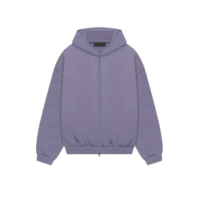 Fear of God Essentials State Fleece Zip Hoodie – Lavender