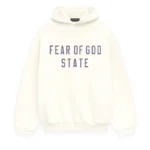 Fear of God Essentials State White Hoodie
