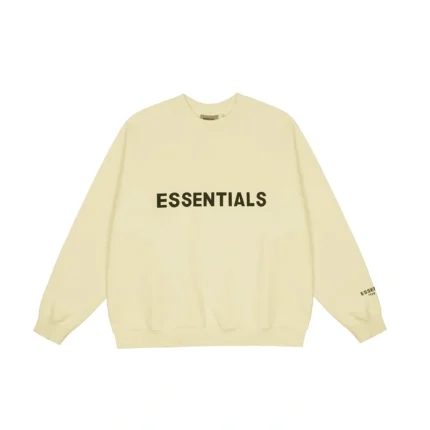 Fear of God Essentials Sweatshirt – Cream Colorway