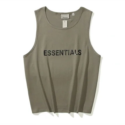 Fear of God Essentials Tank Top - Olive Green