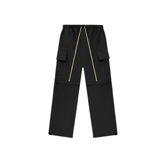 Fear of God Essentials Textured Nylon Field Pant – Black