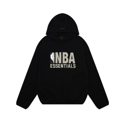 Fear of God Essentials NBA Hoodie – Black