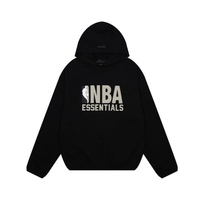 Fear of God Essentials NBA Hoodie – Black