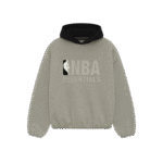 Fear of God Essentials x NBA Hoodie - Warm Heather