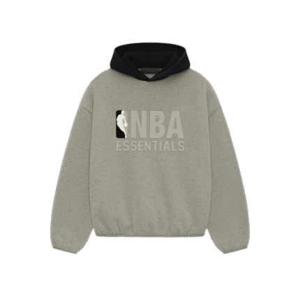 Fear of God Essentials x NBA Hoodie - Warm Heather