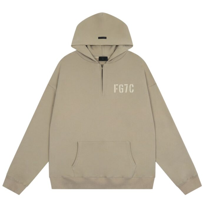Fear of God FG 7th Collection Half Zip Hoodie